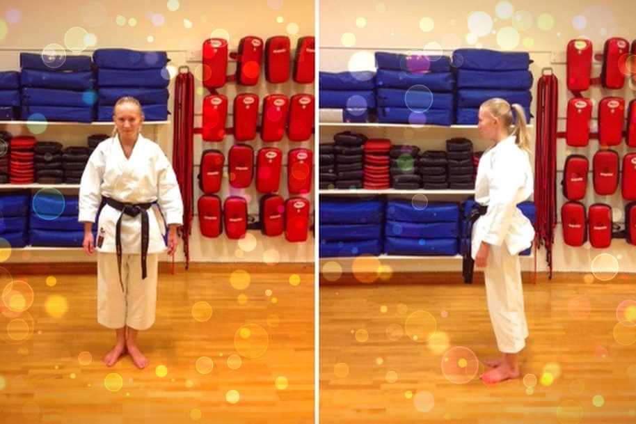 karate tie